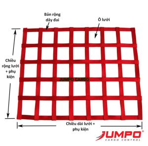 Cấu tạo của lưới chằng container
